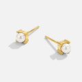 BEAUTIFUL EARTH - SOFIA PEARL STUD EARRINGS