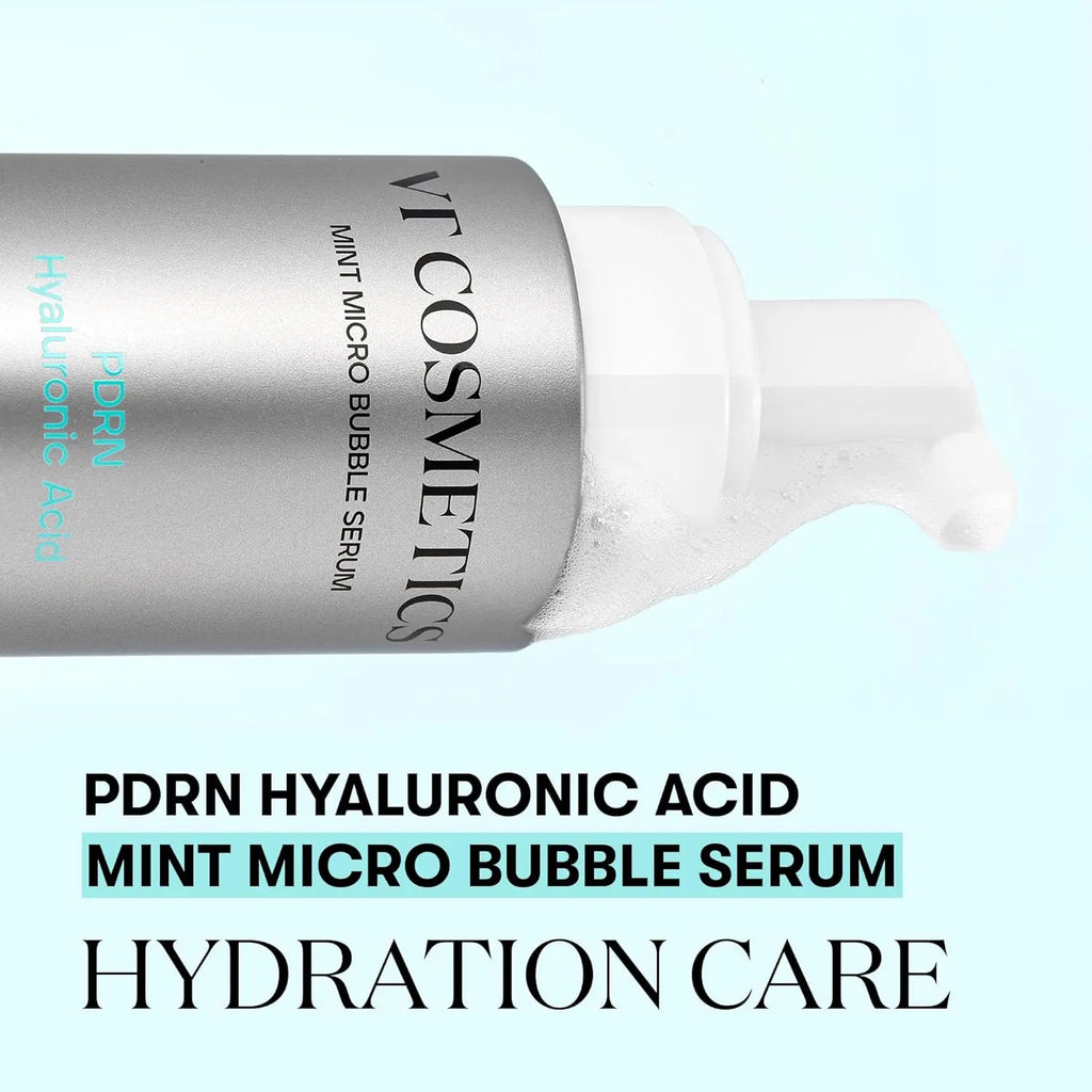 VT COSMETICS - PDRN Hyaluronic Acid Mint Micro Bubble Serum - 70ML