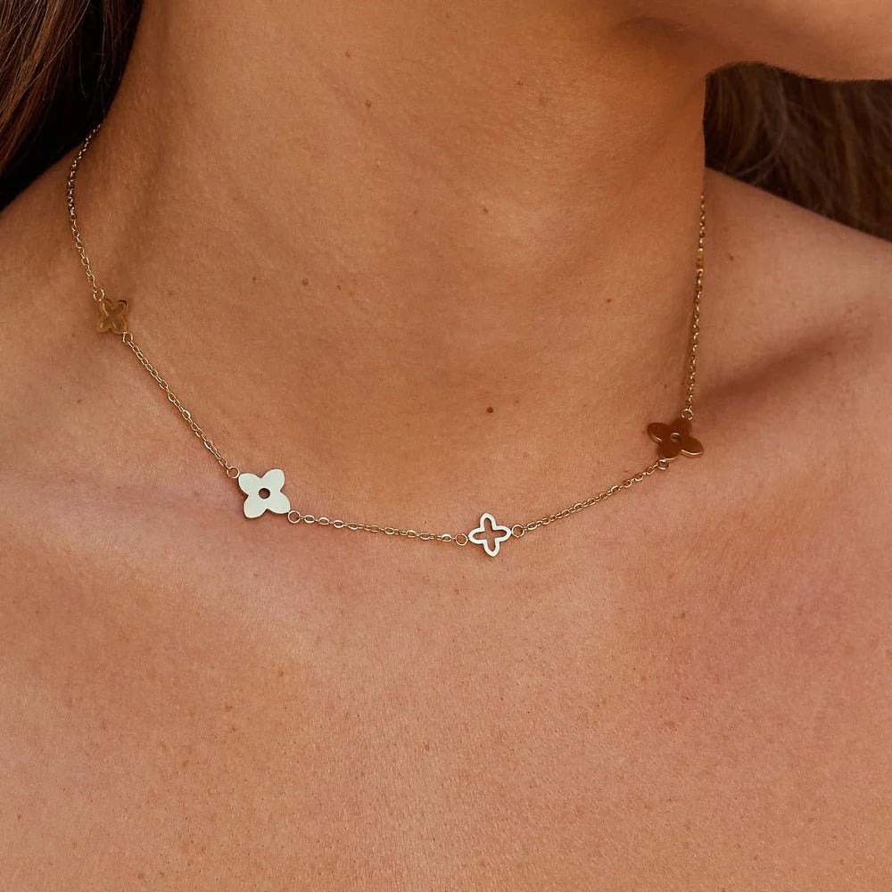 BEAUTIFUL EARTH - TORI PETAL CHAIN NECKLACE