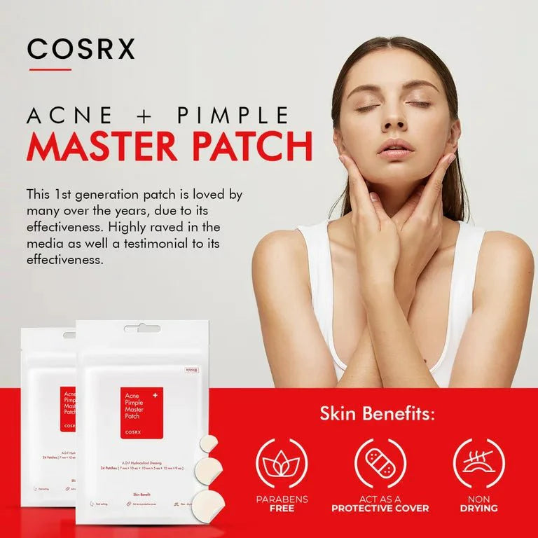COSRX - Acne Pimple Master Patch- 1 Sheet (24 Pieces)
