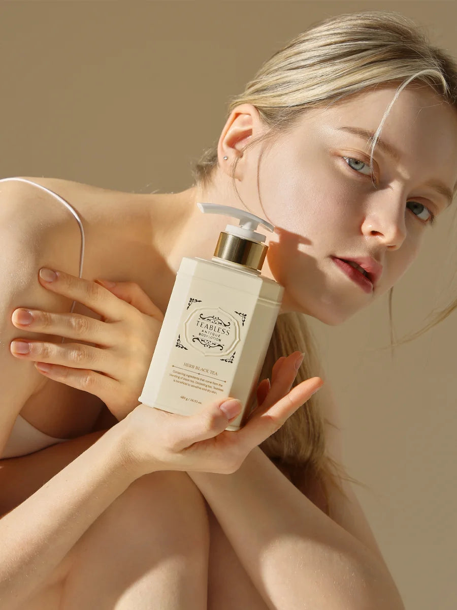 TEABLESS - Antique Body Lotion Herb Black Tea - 480ML